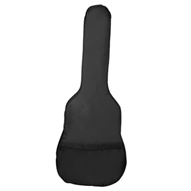 Housse de transport pour guitare électrique et basse avec fermeture éclair - Étanche - Noir - 104 cm