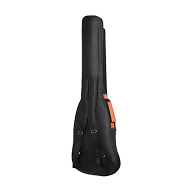 Oshhni Sac à dos portable pour guitare électrique, sac à dos avec bandoulière, étui de guitare résistant aux chocs, sac de concert pour basse en extérieur, performance acoustique, Guitare, Moderne.