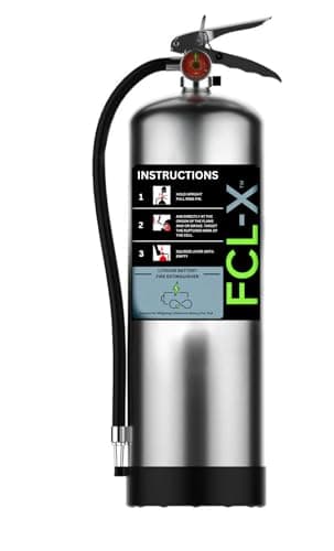 FCL-X Full Circle Lithium Agent d'extinction d'incendie, 2,5 gallons