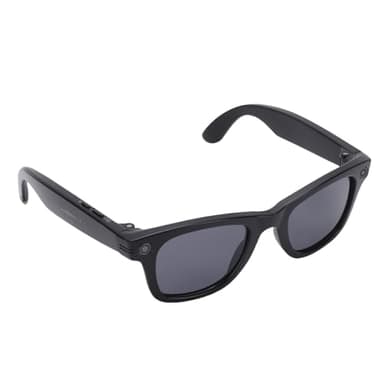 AUNMAS Lunettes de traduction AI, lunettes de soleil intelligentes avec micro de réduction du bruit pour les jeux, les voyages, les réunions