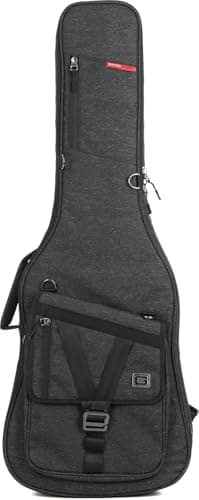 Gator Cases Transit Series GT-ELECTRIC-BLK Housse de transport pour guitare électrique Noir anthracite