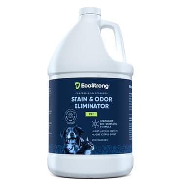 Eco Strong Détachant et désodorisant pour animaux de compagnie – Nettoyant enzymatique d'urine de chat, destructeur d'urine pour chiens, nettoyant enzymatique d'urine pour animaux de compagnie –