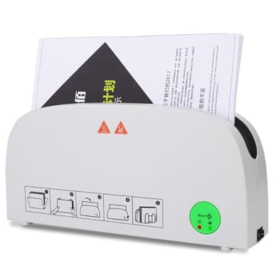 Relieuse électrique A4 thermofusible pour livres - Kit de reliure thermique A4 avec épaisseur de reliure maximale de 33 mm, reliure rapide en 1 min pour album photo, rapports et documents