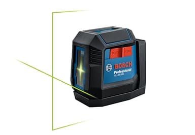 Bosch GLL50-20G Laser croisé à faisceau vert de 20 m avec technologie VisiMax, auto-nivelant, avec support magnétique