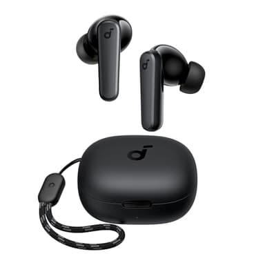 soundcore Écouteurs sans fil Anker P20i, pilotes de 10 mm avec grandes basses, Bluetooth 5.3, 30 heures de lecture, IPX5 résistants à l'eau, 2 micros pour des appels clairs IA, 22 égaliseurs
