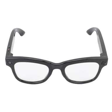 Dpofirs AI Lunettes pour appareil photo intelligent, lunettes intelligentes avec appareil photo, enregistrement vidéo HD 5 MP 1080p, traduction en 26 langues, pour extérieur et intérieur (lunettes