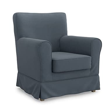 FMCTL Jennylund – Housse de rechange pour chaise IKEA Jennylund, Ektorp Jennylund – Housse de chaise uniquement (gris titane)