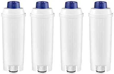 OH DLSC002 Lot de 4 filtres à eau de rechange compatibles avec la cafetière expresso automatique DeLonghi Bean to Cup
