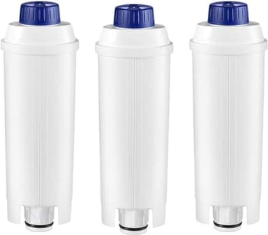 OH DLSC002 Lot de 3 filtres à eau de rechange compatibles avec la cafetière expresso automatique DeLonghi Bean to Cup