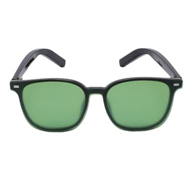 Denash Lunettes de traduction intelligentes en temps réel avec 118 langues, lunettes intelligentes Bluetooth avec lentille magnétique pour les voyages