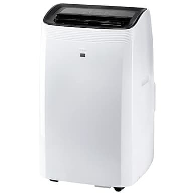 TCL Ashrae Climatiseur portable intelligent, ventilateur et déshumidificateur, 300 m², design ultra compact, télécommande, fonctionne avec Alexa et Google Assistant, kit d'installation inclus