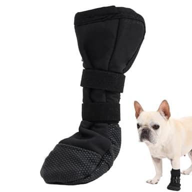 ETIAL Bottes de récupération pour pattes blessées - Antidérapantes avec sangle magique - Protection respirante pour pattes de chien - Pour promener en plein air et empêcher les chiens de lécher les
