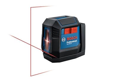 BOSCH GLL50-20 Laser à ligne croisée, auto-nivelant, portée de 15,2 m et support laser magnétique
