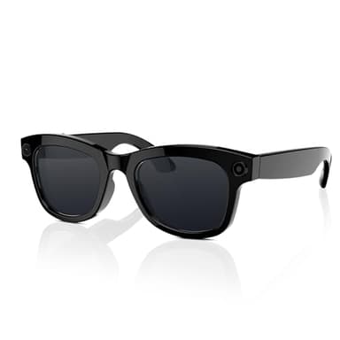 Lunettes intelligentes avec appareil photo, traducteur IA 8 MP avec GPT, traduction vocale en temps réel, lunettes d'appareil photo Bluetooth pour appels mains libres, musique, pour voyages d'affaires