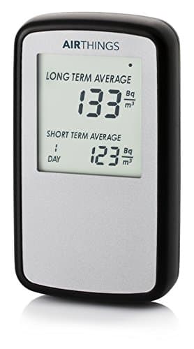 AIRTHINGSCorrent Home, détecteur de gaz de radon, version canadienne en BQ / m