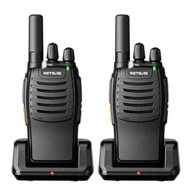 Retevis H777 Lot de 2 talkie-walkies longue portée avec lampe torche LED intégrée rechargeable pour adultes Radios bidirectionnelles longue portée Famliy Outdoor Hiking