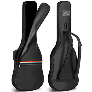 CAHAYA Housse anti-poussière pour guitare, Noir, Moderne.
