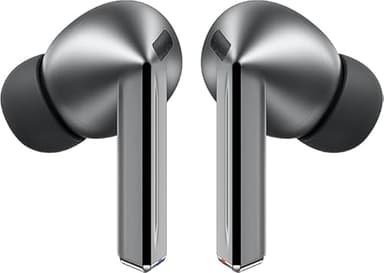 Samsung Galaxy Buds3 Pro AI Écouteurs Bluetooth sans fil, suppression du bruit, optimisation du son, interprète en temps réel, version internationale confortable repensée (argent)