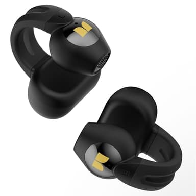 Monster Casque ouvert AC221, écouteurs sans fil Bluetooth 6.0, son stéréo, écouteurs à clipser avec 30 heures de lecture, appels clairs, charge de type C, contrôle tactile, étanchéité IPX6 sans fil