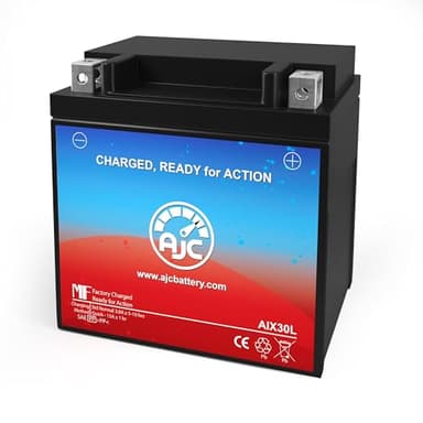 AJC Batterie compatible pour Yuasa YIX30L-BS Powersports Batterie