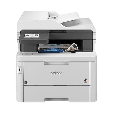 Brother MFC-L3780CDW Imprimante numérique couleur tout-en-un sans fil avec qualité laser, copie, numérisation et fax, copie et numérisation recto verso monopassage, impression recto verso et mobile