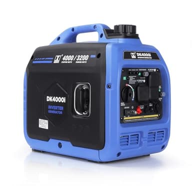 Générateur onduleur portable version améliorée de 4000 W, démarrage à basse température, alimenté au gaz, léger, longue durée de fonctionnement, alerte CO, pour camping-car, camping en plein air