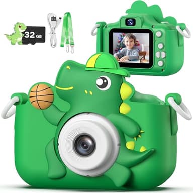 Appareil photo masterbee pour enfants de 3 à 12 ans, cadeau de Noël/d'anniversaire pour garçons et filles, appareil photo numérique HD 1080p pour enfants de 3, 4, 5, 6, 7, 8, 9, 10, 11, 12 ans