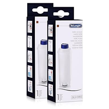 Filtre à eau pour Delonghi DLS C002 Lot (x2) pour Delonghi Espresso et Bean pour machines de coupe
