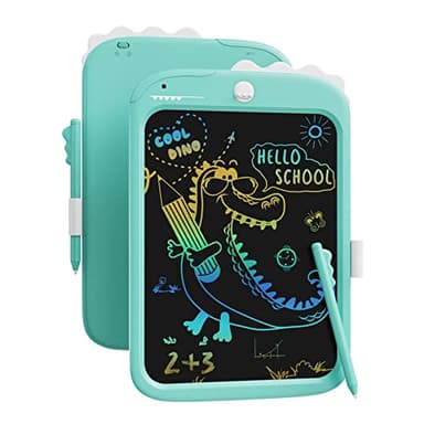Jouets pour filles et garçons - Tablette de dessin de 25,4 cm avec fonction de verrouillage, effaçable, portable, jouet éducatif licorne d'apprentissage - Cadeau pour filles de 3, 4, 5, 6, 7, 8, 9 ans