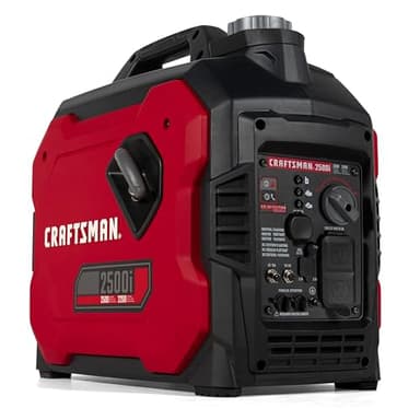 Craftsman Générateur onduleur portable à essence 2500 W rouge, noir