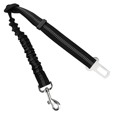 TUPARKA Ceintures de sécurité réglables pour animaux de compagnie pour chiens et chats, compatible avec toutes les voitures