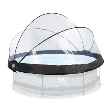 EXIT Toys Bâche ronde multifonctionnelle de 3 m pour piscines extérieures, compatible avec les piscines à cadre d'eau propre et chaude