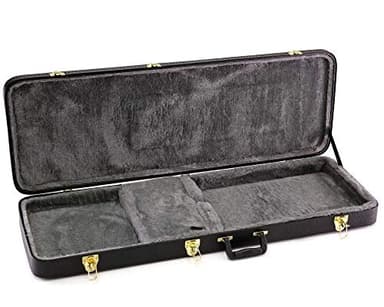 Étui rigide de luxe pour guitare électrique avec loquet verrouillable (fabriqué au Canada) (rectangle)