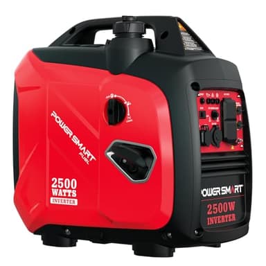 PowerSmart Générateur onduleur portable 2500 W, générateur silencieux pour camping, utilisation d'urgence, léger 20 kg