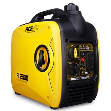 Aceup Energy Générateur onduleur portable de 2300 W, générateur de gaz super silencieux pour un usage domestique, conforme à la norme EPA, léger prêt pour VR