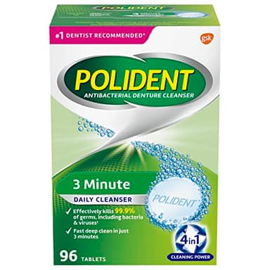 Tablettes nettoyantes Polident