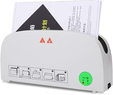 Relieuse thermique A4, relieuse électrique thermofusible, avec une épaisseur de reliure maximale de 33 mm, kit de reliure A4 rapide en 1 min pour album photo, documents et rapports