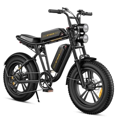ENGWE Vélo électrique M20 pour adulte, moteur de 1000 W, batterie amovible 48 V 13 A, gros pneu de 50,8 x 10,2 cm, VTT, suspension complète, portée maximale de 45 km, vitesse maximale de 45 km/h