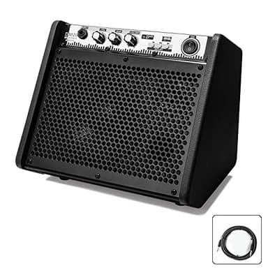 Coolmusic DM20 20 W Bluetooth Amplificateur de batterie électrique pour moniteur personnel, haut-parleur de clavier