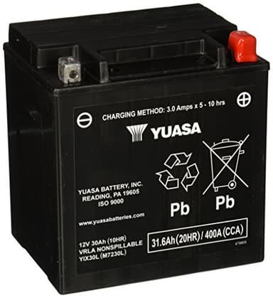 Yuasa Batterie YUAM7230L YIX30L