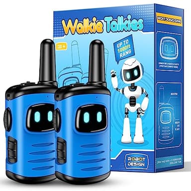 Émetteurs-récepteurs pour enfants, jouets Exssary pour garçons de 3 à 6 ans, jouets d'extérieur pour enfants de 3 à 5 ans, talkie-walkie de 3, 4, 5, 6 ans, cadeaux de randonnée, de camping, de Noël
