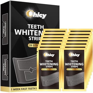 Bande de blanchiment des dents pour dents sensibles, bandes blanchissantes antidérapantes, kit de blanchiment des dents efficace, élimination rapide du tabagisme, taches de café, blanchiment dentaire