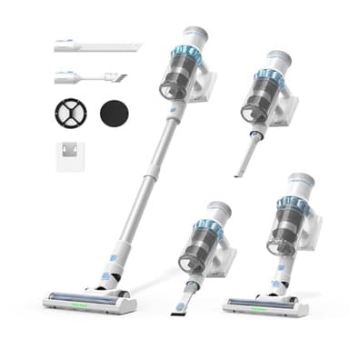 Redroad Aspirateur sans fil, 45 kPa, 60 minutes, aspirateur sans fil, aspirateur à main léger pour la maison, les poils d'animaux, la moquette, le plancher en bois dur, la voiture L7 Pro